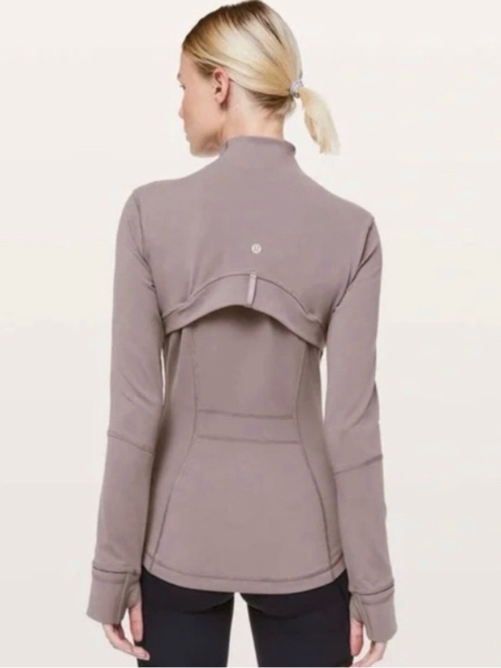 Lululemon Align Jacket Dusty Rose Pink Full Zip Slim Fit Yoga Running | Size 6 - Picture 3 of 16